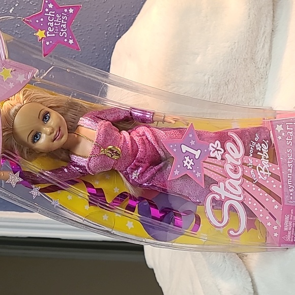 From The World Of Barbie Comes Star Team Stacie A Set Of 3 Collectible Dolls NIB - Picture 2 of 8